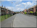 Parkhill Crescent - looking towards Park Lodge Lane