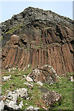 NM4986 : Columnar Basalt by Anne Burgess