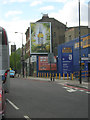 Old Kent Road, looking northwest at Devonshire Grove