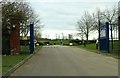 The entrance to Studley Wood Golf Club