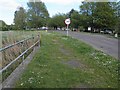 20 mph sign at the start of North Cotes airfield residential area