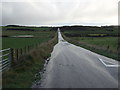 Country road towards Shiels