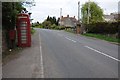 The B4058 passing through Heath End