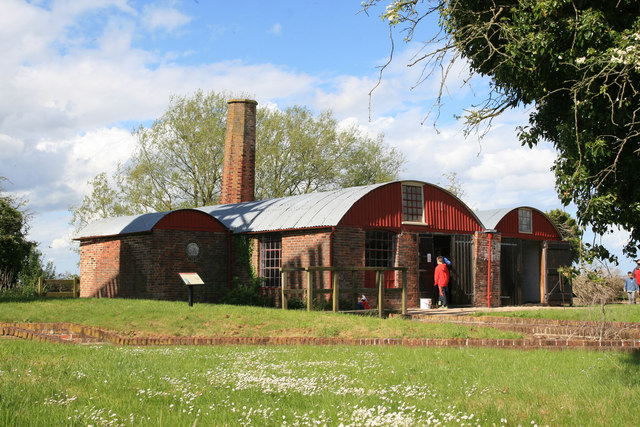 Reedham Marsh steam engine house