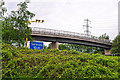 SO8855 : Wychavon : Footbridge by Lewis Clarke