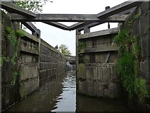 SE0026 : Broadbottom Lock [No 7], Rochdale Canal by Christine Johnstone