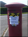 Northbourne: this postbox is unsafe