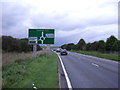 A585 approaching roundabout