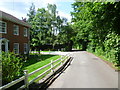 Chalk Lane on the approach to Epsom