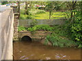 Sluice valve at high water