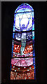 Modern stained glass window, Dornoch Cathedral