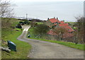 Driveway to Stoupe Brow Farm