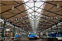 J3473 : Belfast - City Centre - St George's Market Interior by Suzanne Mischyshyn