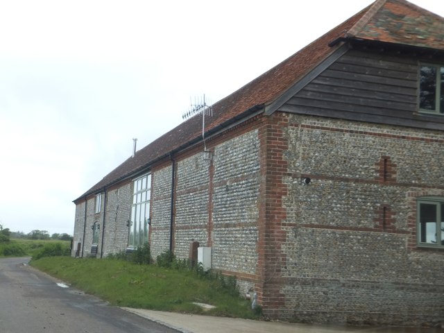 Flint And Brick Barn Conversion At C David Smith Geograph