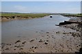 Water channel at Pen-Clawdd