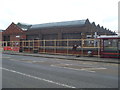 SP7460 : Former Bus Depot, Northampton (3) by David Hillas