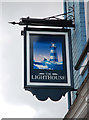 The Lighthouse (2) - sign, 153 Coombs Road, Halesowen