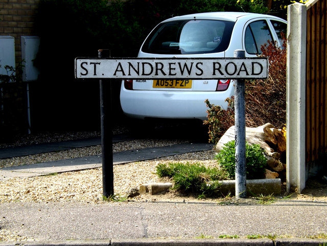 St.Andrew's Road sign