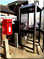 TM4290 : Telephone Box & Station Road George VI Postbox by Geographer