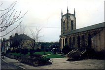 SK3287 : St Thomas's Church in Crookes in 1990 by Clint Mann