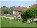TQ8916 : Wickham Manor seen from The 1066 Country Walk by Marathon