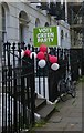 Political placard, Highbury