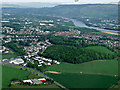 Inchinnan and Erskine from the air