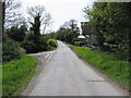 Carrickananny Road at the junction with a minor road leading to  Tullyah Road