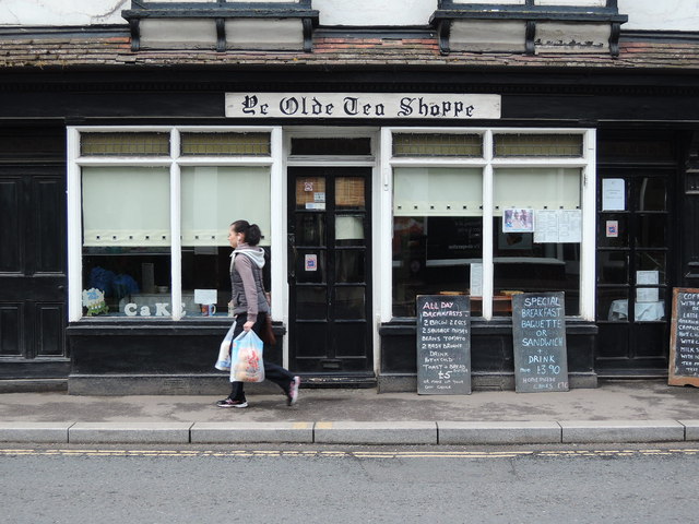 Cullompton Ye Olde Tea Shoppe   Martin Bodman Geograph 