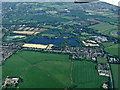 Bray Lake from the air