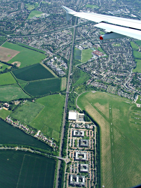 Maidenhead Business Park from the air
