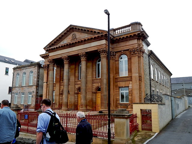 Derry - Medieval Walled City - Derry First Presbyterian Church (1780)
