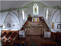 SU3049 : Inside St Peter in the Wood, Appleshaw (ii) by Basher Eyre