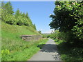 Disused railway, now a cycle track