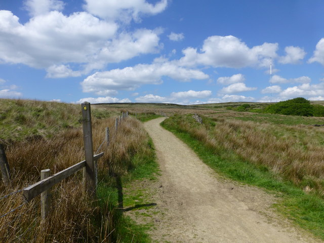The path over Burnt Edge
