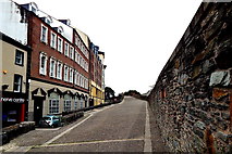 C4316 : Derry - Medieval Walled City - Nerve Centre, Magazine Street & Top of the Wall  by Suzanne Mischyshyn