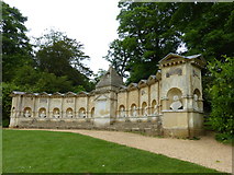 SP6737 : The Temple of British Worthies at Stowe by pam fray