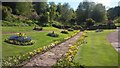 NZ2085 : Formal gardens, Carlisle Park, Morpeth by Graham Robson