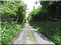 Levins road descending towards the cross roads with Carrickgallogly Road