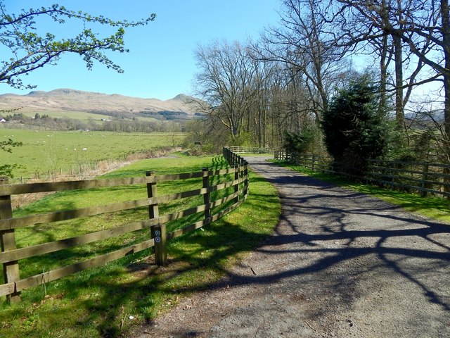 West Highland Way at Laighparks