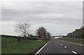 A77 approaching junction at Bogend