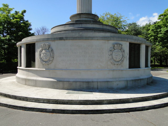 Memorial to the men and officers of the RNPS