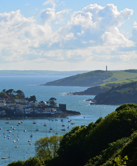 View over the River Fowey, Cornwall