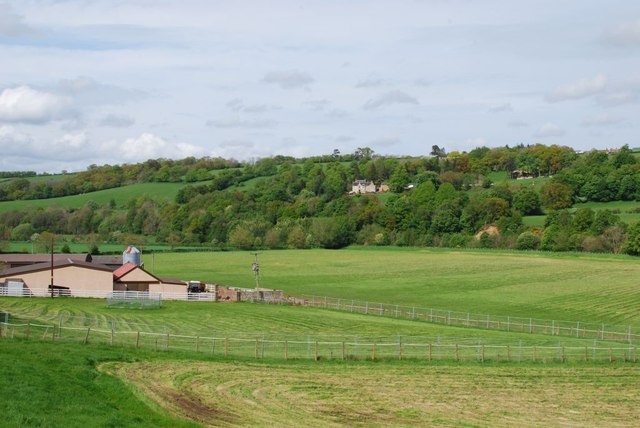 Farmland by the River Clyde