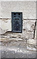 Benchmark on building at Castlegate/Finkin Street junction