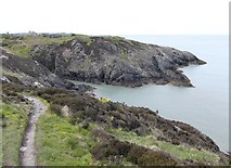 SH4593 : Anglesey Coastal Path near Amlwch by Eirian Evans