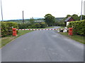 Entrance to Tyddyn Isaf caravan park