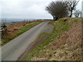 Passing place south of  Mynyddislwyn