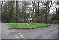 Road junction near Plumpton Farm