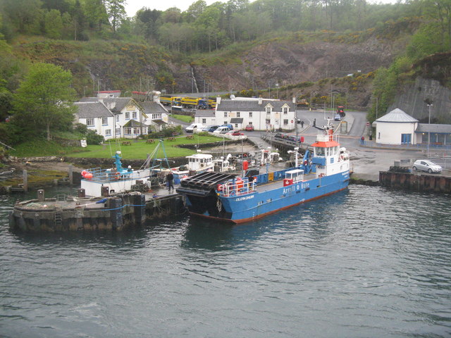 The Jura ferry at Port Askaig